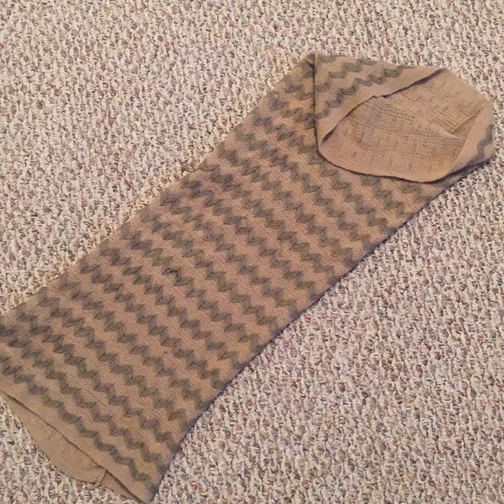 Tan scarf